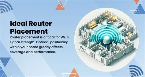 Optimasi Penempatan Router Penempatan router wifi yang benar untuk sinyal kuat