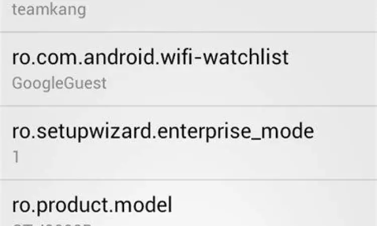 Edit Sistem Build Prop Mengedit file build.prop di Android