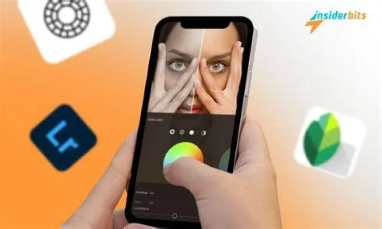 Proses editing foto menggunakan fitur premium
