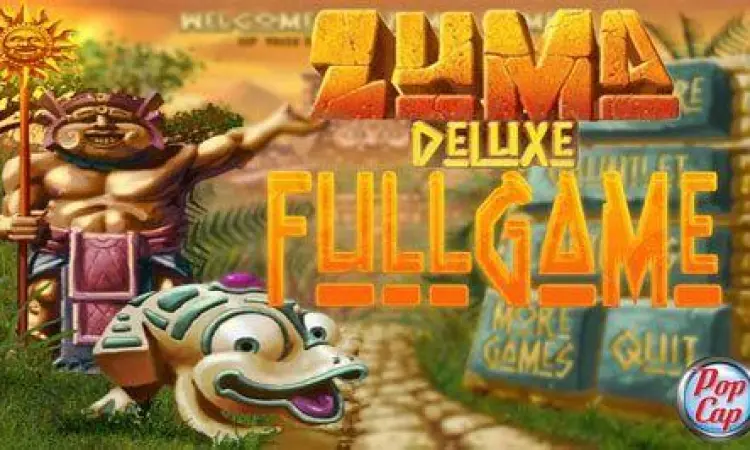 Visual Level Zuma PC Gameplay Zuma PC di level kuil Aztek