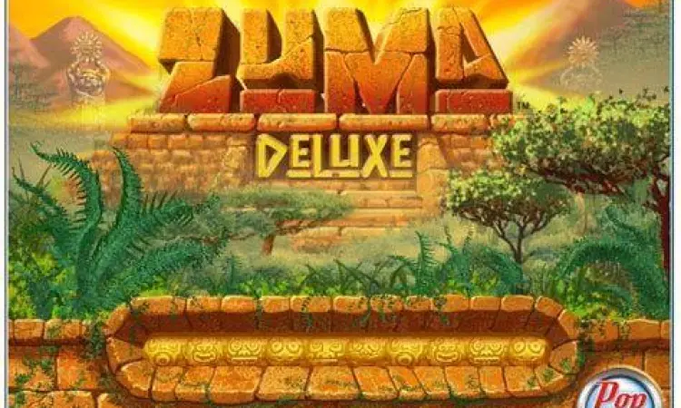 Seni bertema Aztek dalam game Zuma PC