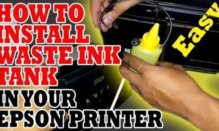 Modifikasi pembuangan tinta eksternal epson l120