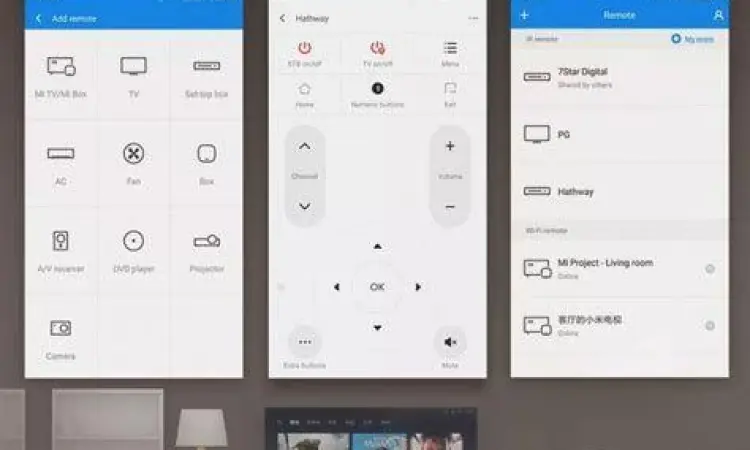 Pengaturan Mi Remote Langkah setting aplikasi remote tv di smartphone Xiaomi