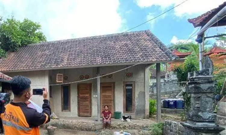 Geotagging Data Bansos Proses geotagging rumah penerima manfaat