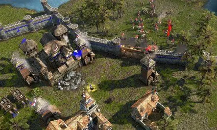 Gameplay Battle AOE 3 Pertempuran artileri di Age of Empires 3 Definitive Edition