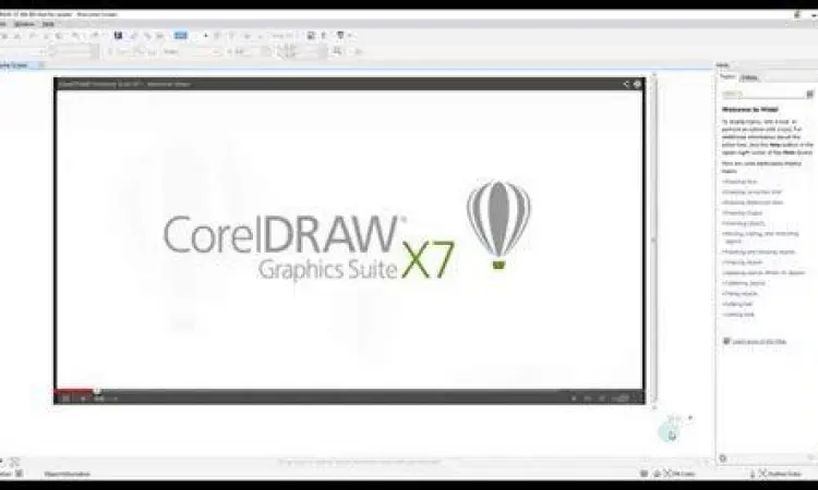Proses awal setup wizard Corel Draw X7