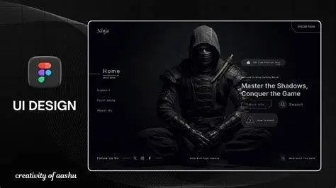 Fap Ninja UI Experience Desain antarmuka pengguna fap ninja