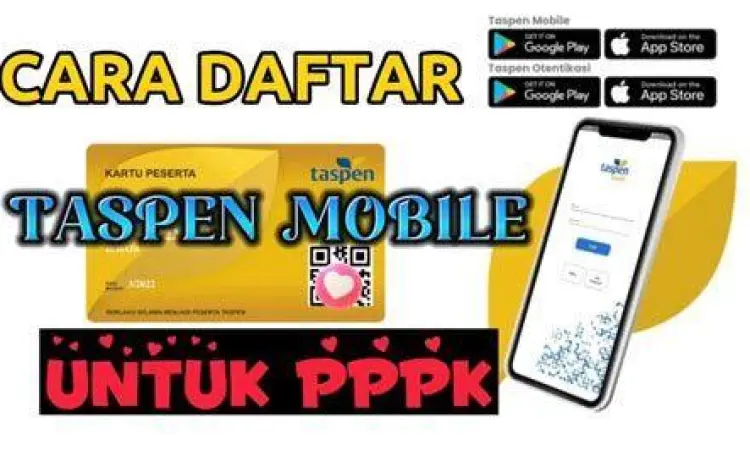 Tutorial pendaftaran akun pada aplikasi taspen mobile