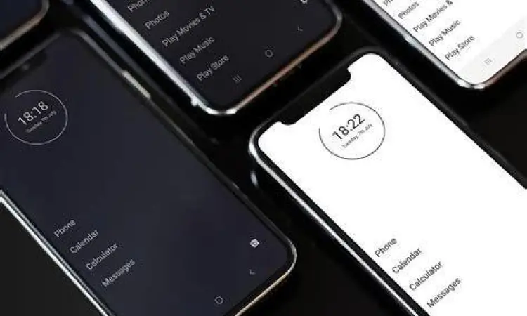 Minimalis Android Setup Tampilan layar utama Android minimalis