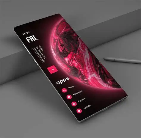 Interface Aplikasi Tema Minimalis Tampilan antarmuka aplikasi tema Android minimalis