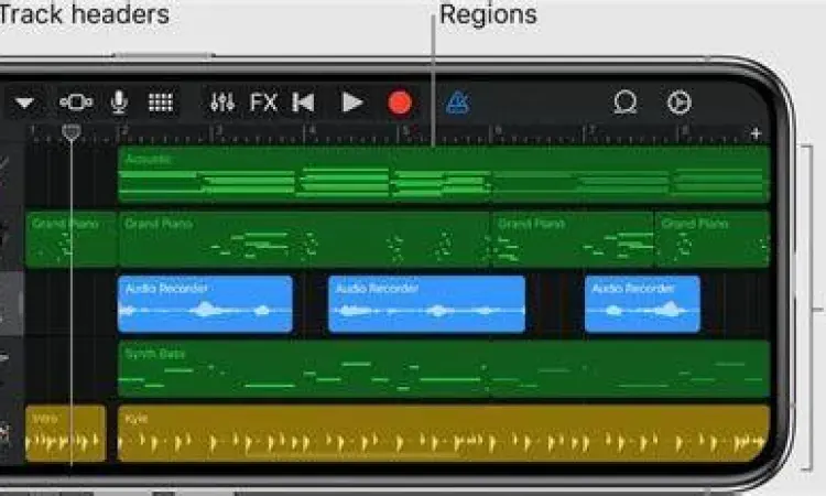 Mobile Audio Editing Alat editing audio pada perangkat mobile