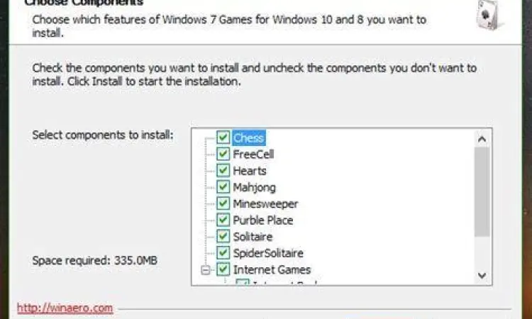 Installer Game Klasik Interface installer game Windows 7 untuk Windows 10