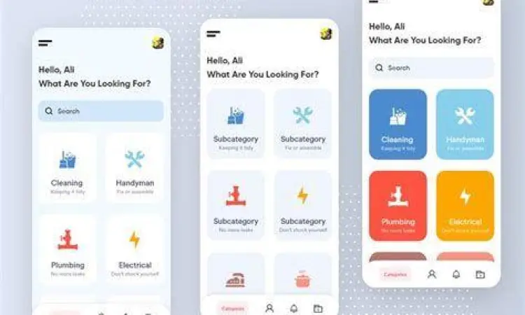 Tampilan beranda aplikasi VTube 2020