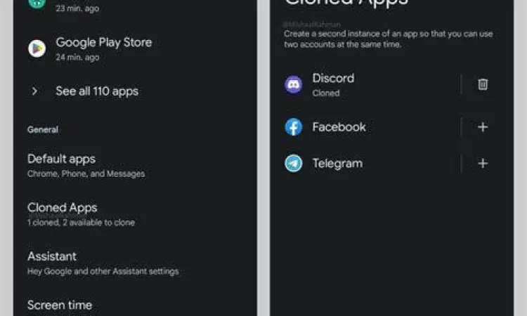 Teknologi Kloning Aplikasi Teknologi kloning aplikasi pada sistem operasi Android