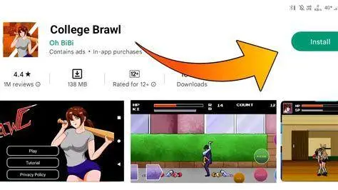 Pengaturan Game Pengaturan grafis College Brawl 2 di Android