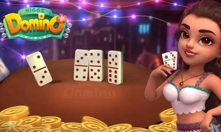 Visual gameplay Higgs Domino yang dipercepat