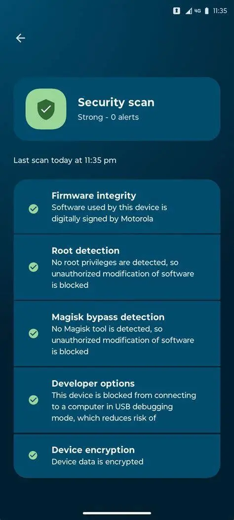 Smartphone Security Pemindaian keamanan pada perangkat smartphone