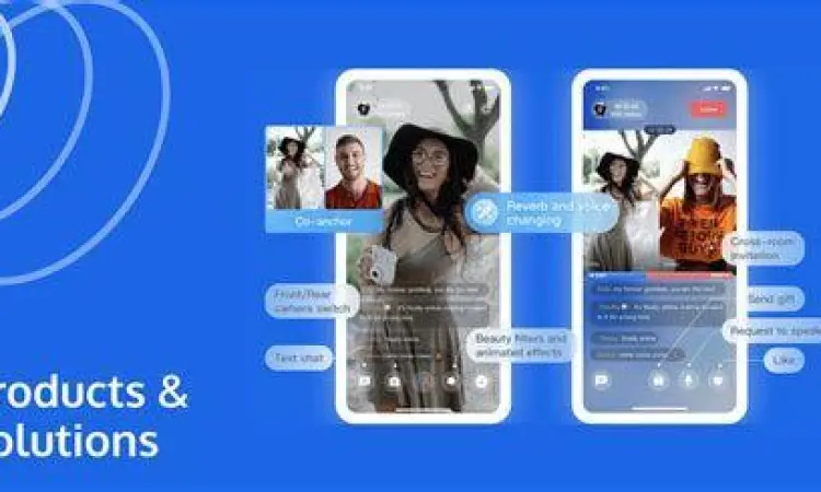 Interaksi Real-time Bling2 Interaksi pengguna dalam aplikasi live streaming