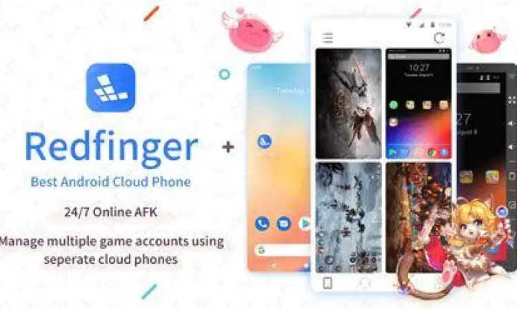 Interface Redfinger Cloud Android Emulator