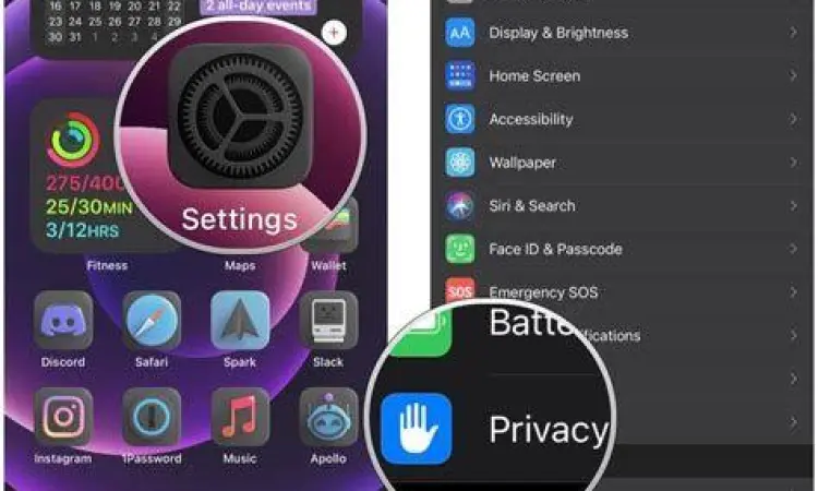 Keamanan Data iPhone Fitur privasi pelacakan aplikasi di iPhone