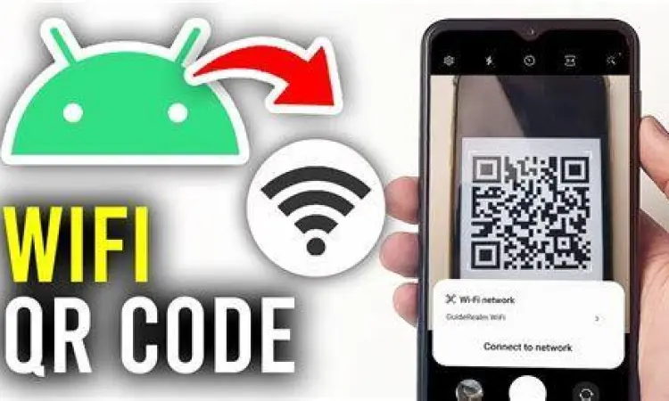 Scan QR code wifi untuk melihat password