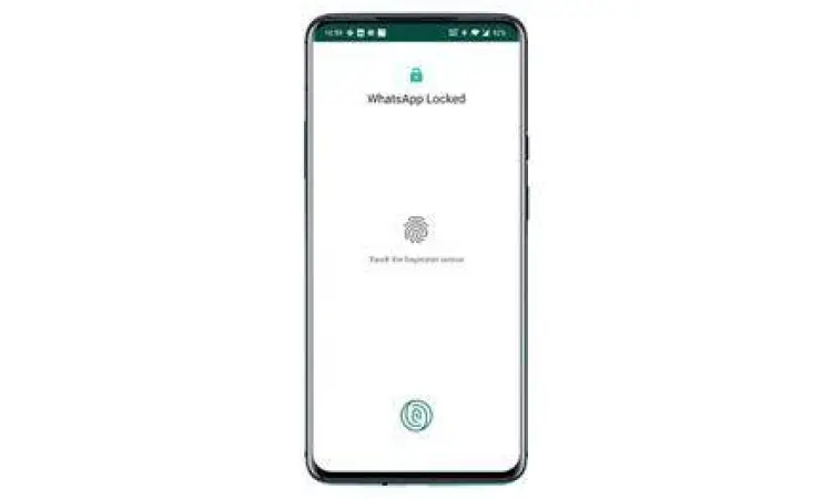 Fitur Keamanan Biometrik WhatsApp Menu pengaturan keamanan di WhatsApp