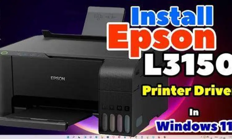 Tampilan situs web resmi download driver Epson