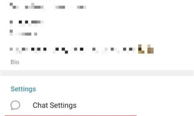 Privasi dan Keamanan Telegram Menu pengaturan privasi di telegram