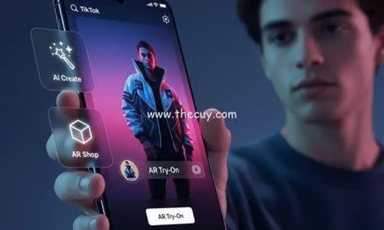 Antarmuka aplikasi TikTok terbaru yang user-friendly