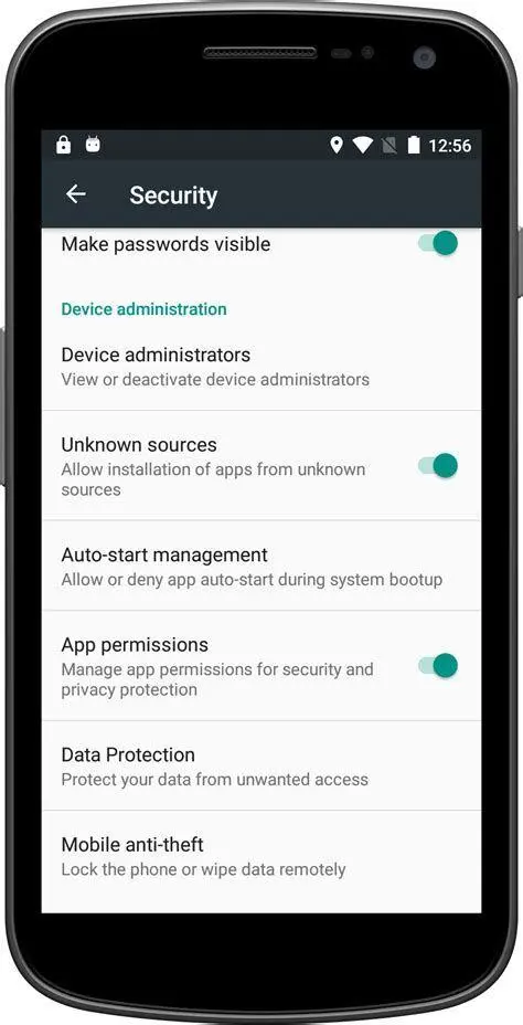 Instalasi APK Aman Pengaturan keamanan instalasi APK android