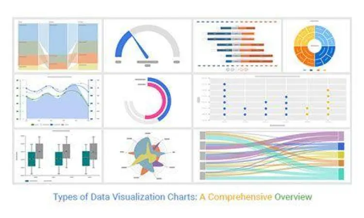 Grafik dan chart hasil olah data angka