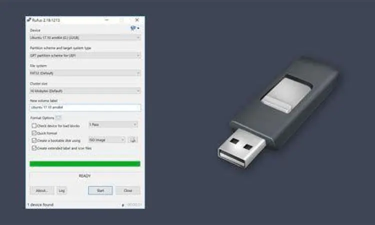 Konfigurasi Rufus untuk ISO Pengaturan aplikasi Rufus untuk membuat bootable USB Windows 11