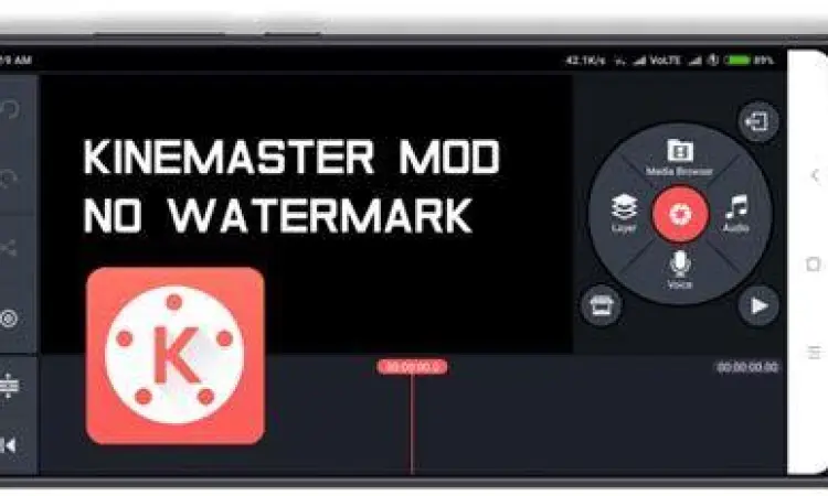 Antarmuka Kinemaster Pro Kinemaster Pro No Watermark Interface