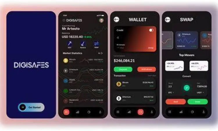 User Interface Aplikasi Bit Tampilan aplikasi bit yang user-friendly