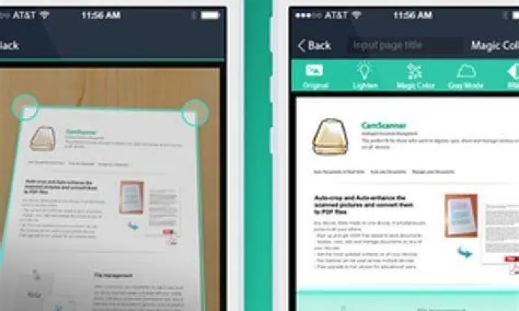 Teknologi OCR pada aplikasi CamScanner mengekstrak teks