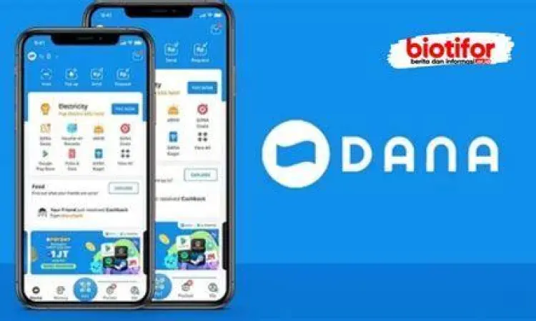 DANA Maintenance 2023 Layar aplikasi DANA sedang maintenance