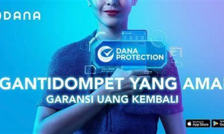 Infografis sistem keamanan DANA Protection