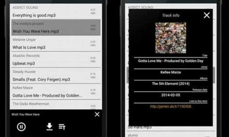 Antarmuka Aplikasi Musik Antarmuka aplikasi download lagu mp3
