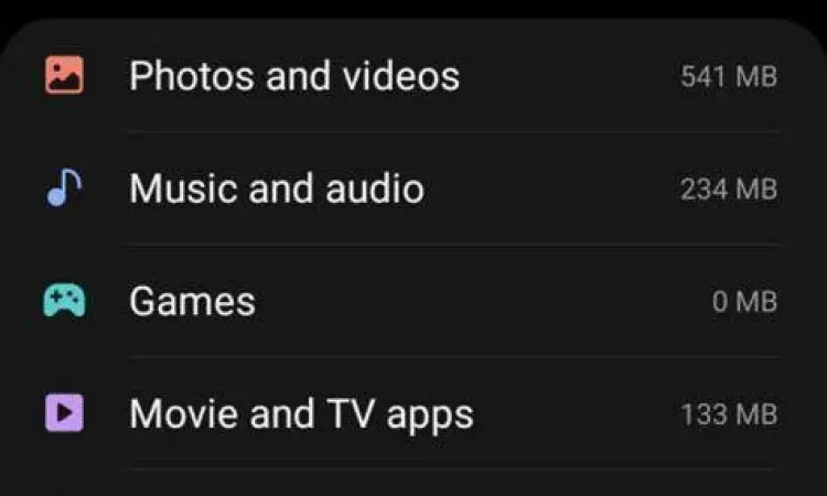 Pengaturan penyimpanan kartu sd di android