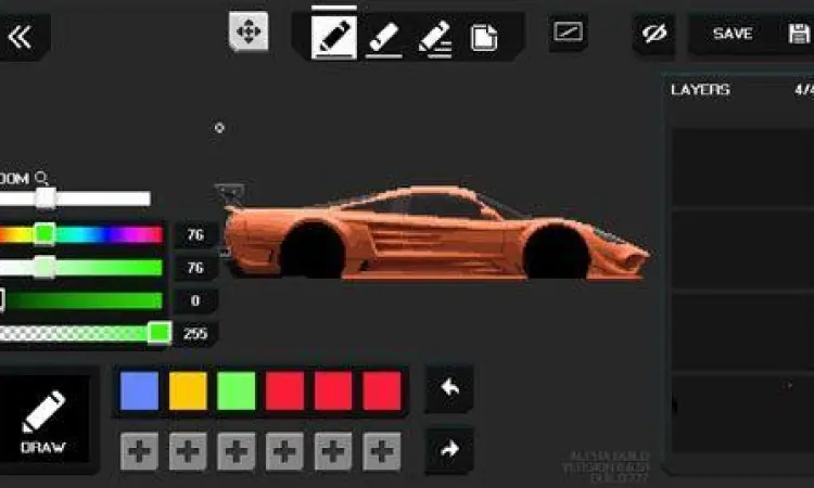 Kustomisasi mobil dalam Apex Racer