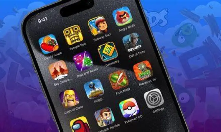 Antarmuka Game Mobile Gratis Tampilan antarmuka aplikasi game gratis populer