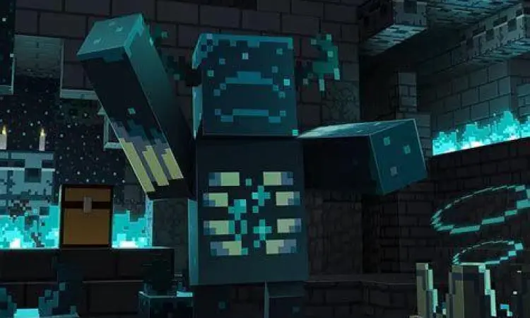 Mob Warden yang mengerikan di Minecraft 1.19