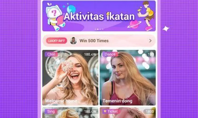 Interface Papaya Live Mod Tampilan antarmuka Papaya Live Mod terbaru