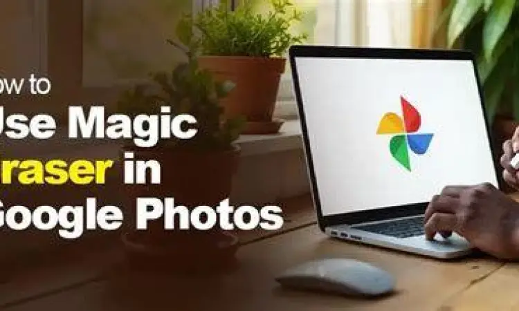 Demonstrasi fitur Magic Eraser di Google Foto