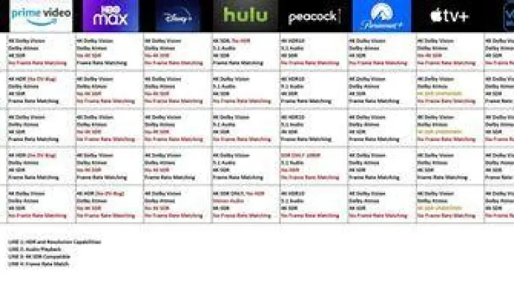 Fitur Premium Streaming Perbandingan fitur streaming premium