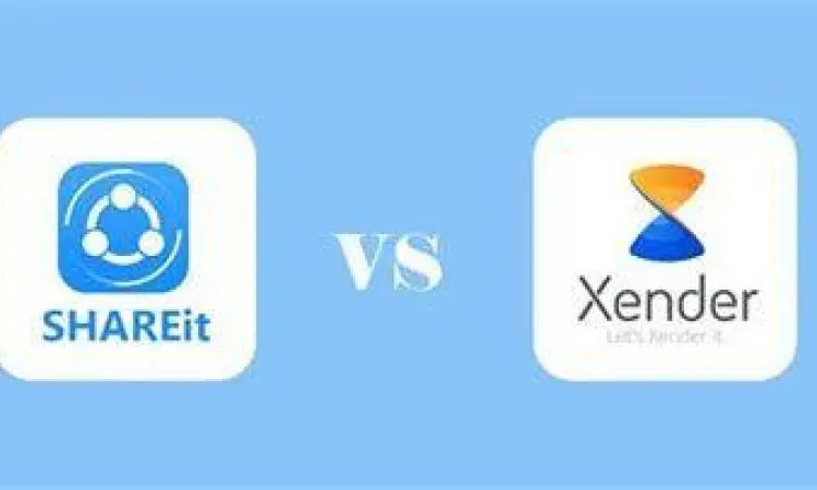 Perbandingan kecepatan transfer SHAREit