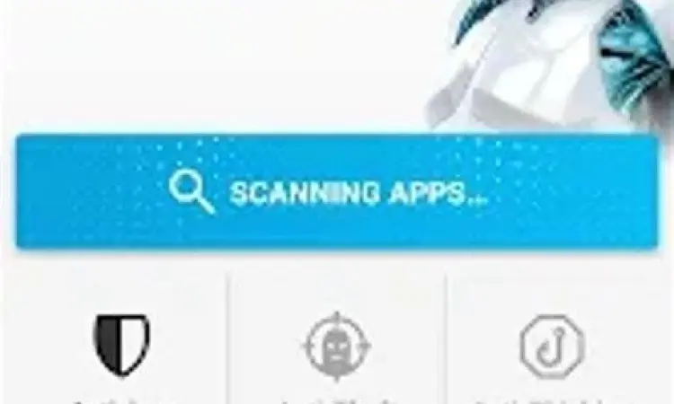 Proses pemindaian keamanan pada smartphone