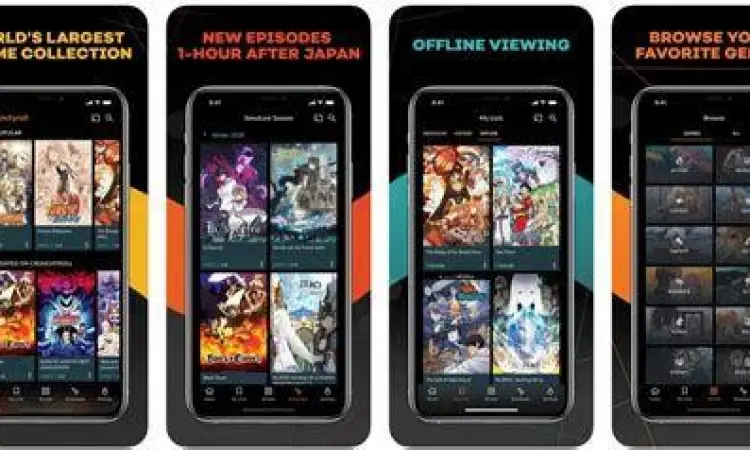 Aplikasi streaming anime legal yang tersedia di Indonesia