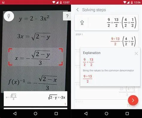 Interface Aplikasi Matematika Antarmuka aplikasi penyelesaian soal matematika