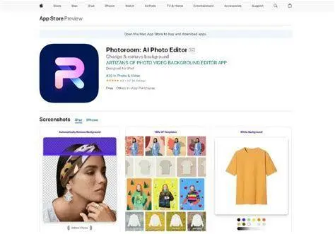 Optimasi Foto Produk dengan PhotoRoom Antarmuka aplikasi PhotoRoom untuk edit foto produk